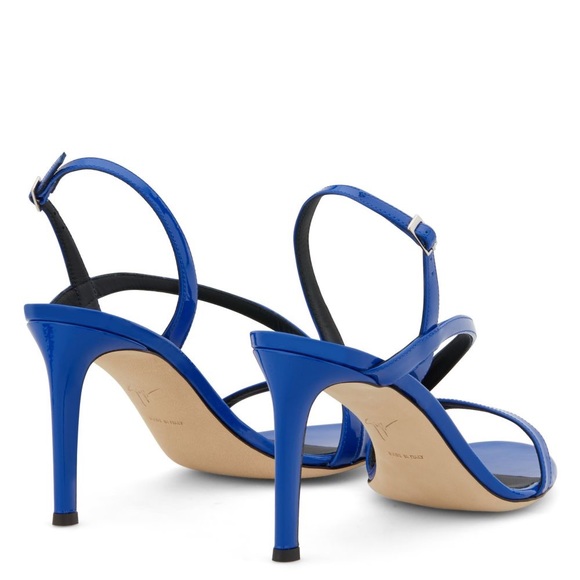 Giuseppe Zanotti Midnight Blue Strappy Heels - Picture 4 of 4